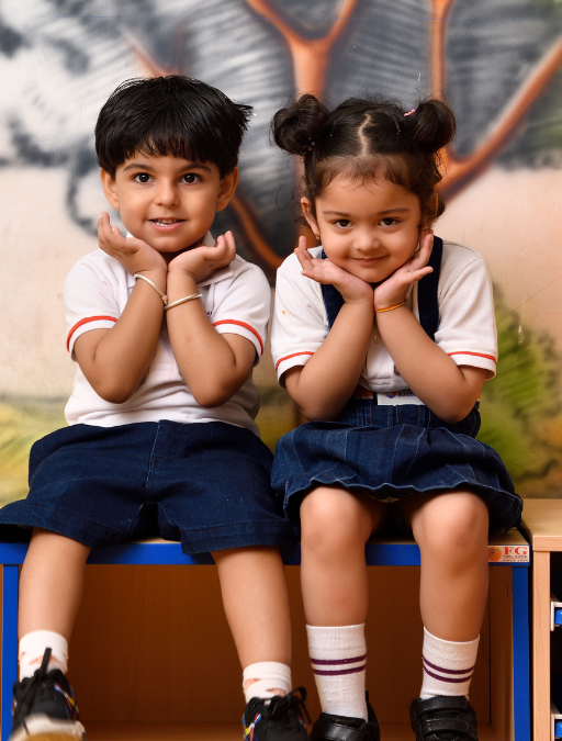 Primary wing students at Jaipuria Bhiwadi